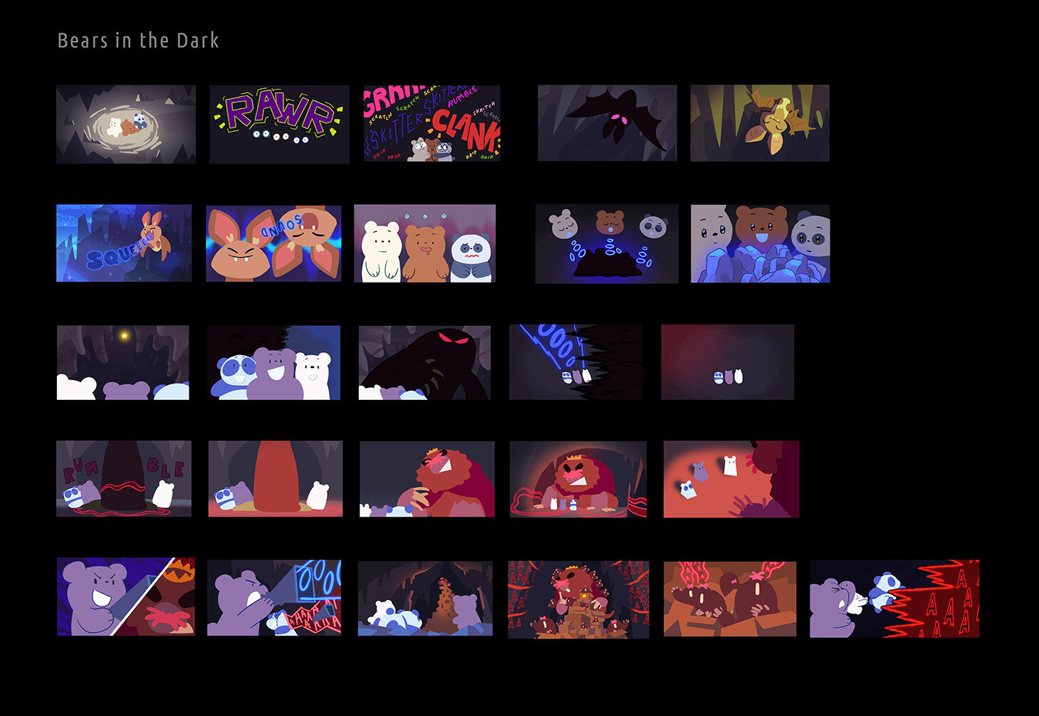 We Baby Bears - Color Keys