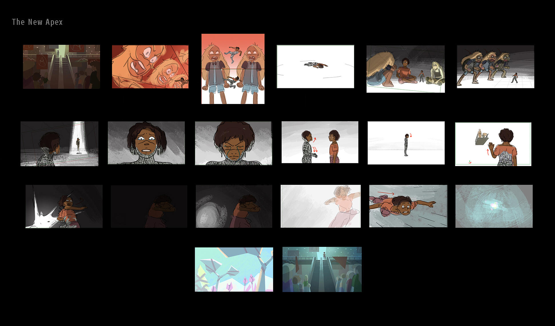 Infinity Train - Color Keys