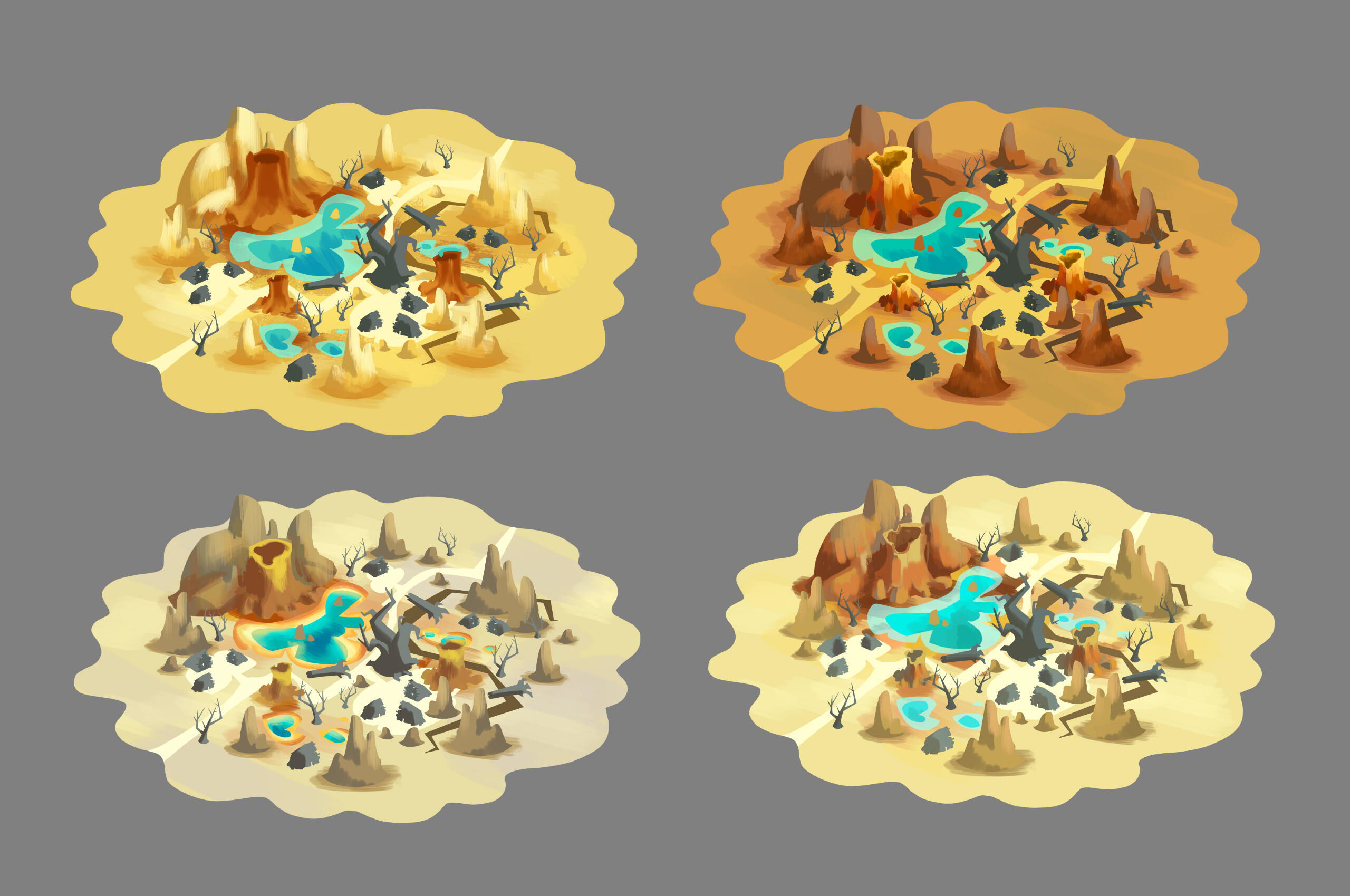 King Julian - Set Design (Aye Aye Habitat)