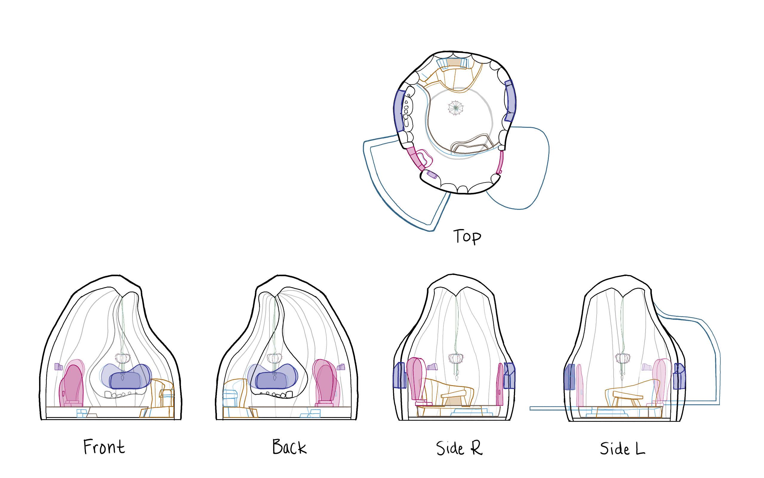 King Julian - Set Design (Cactus House Interior)